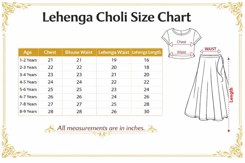Suzvan New South Indian Traditional Pattu Pavadai Pattu Langa Lehenga Choli For Baby Girls Dress (7-8 Years, Pink & White) - Image 3