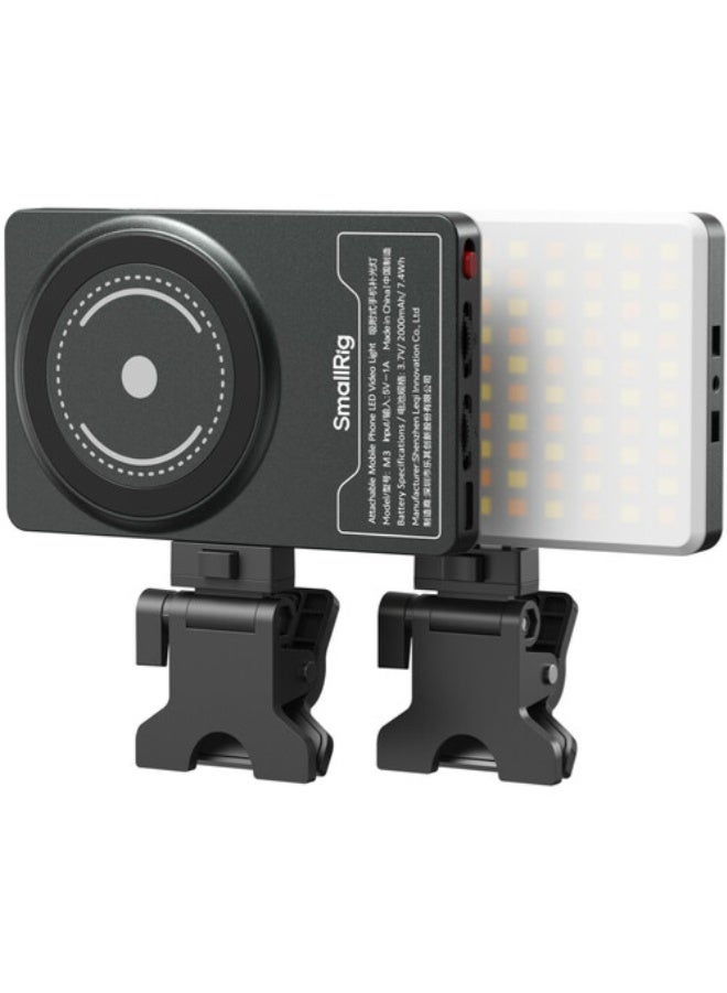 SmallRig M3 ATTACHBLE MBL PHN LED VID LIGHT BLU - Image 1
