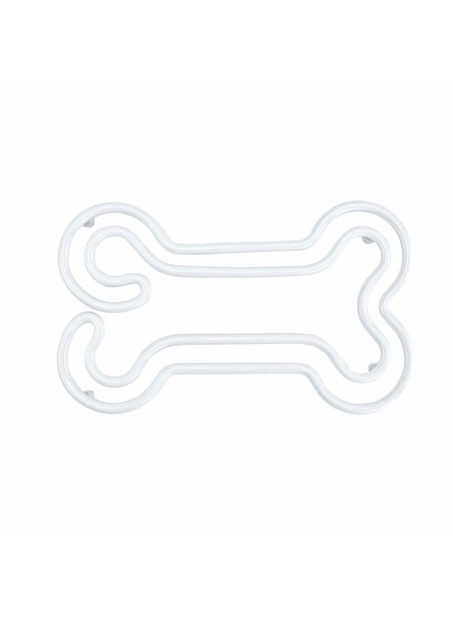 Spectrum Dog Bone Trivet, steel cooling rack for countertops & kitchen tables, funny potholder for your kitchen, great for any animal lovers, easy to clean & safe for most cookware - Image 3