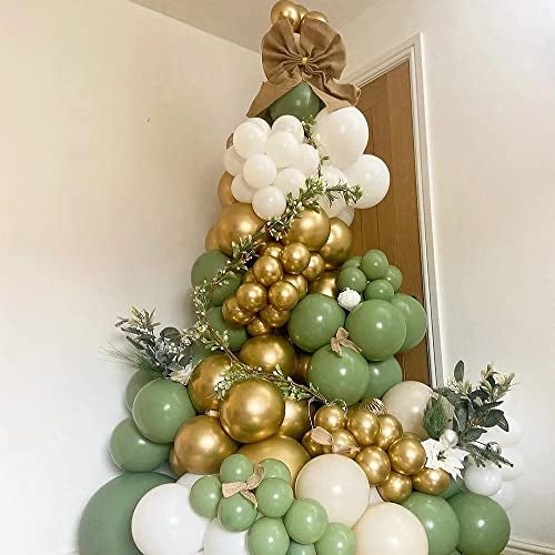 DECGOL 100pcs Metallic Gold Balloons Different Sizes 18 inch +12 inch +10 inch +5 inch Chrome Gold Balloon Gold Latex Balloons for Halloween Christmas Thanksgiving Birthday Party Graduation Baby Shower - Image 3
