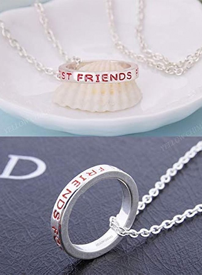 Friendship's Day,  Special Best Friends Forever Friend Combo of 3 Necklace Chain Pendant, for Girls Gift  - Image 4