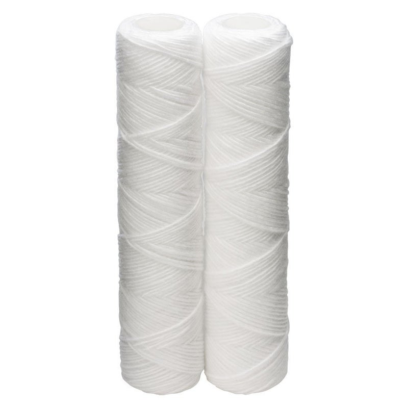 Culligan CW-F Sediment Replacement Cartridge Polypropylene Cord-Wound, 10 Micron, 12,000 Gallon Capacity, 2-Pack - Image 1