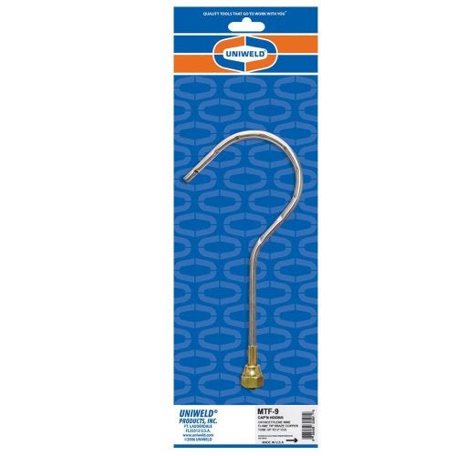 Uniweld MTF-9 Cap'n Hook 9 Flame Tip silver - Image 4