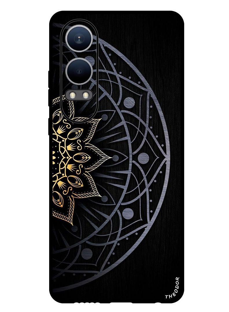 Theodor Protective Case Anti Scratch Shock Proof Bumper Cover For Oppo K12x (China) Floral Art 2 - Image 1