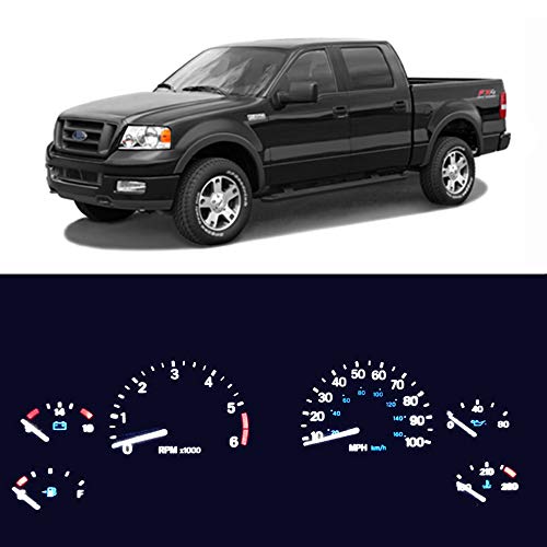 WLJH Super Bright White Dash Instrument Cluster Lights Panel Gauge Illumination Led Bulb Kit For Ford F150 F250 2000-2008, Pack of 11 - Image 1
