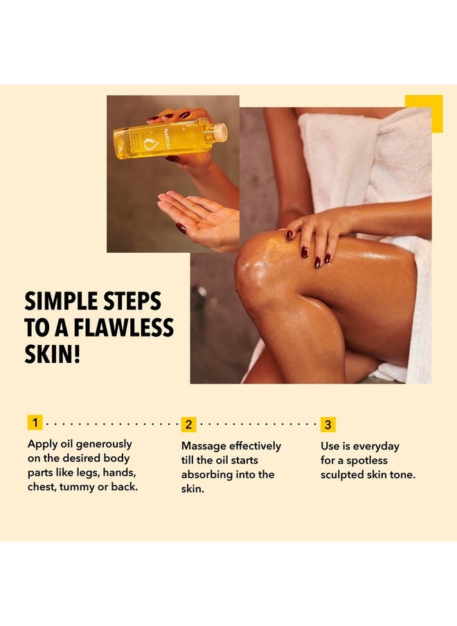 NAMYAA - Natural Science Body Toning/Sculpting Wonder Oil For Scars/Stretch Mark/Ageing/Uneven Skin Tone/Firming/Nourishment, 200 Ml - Image 1