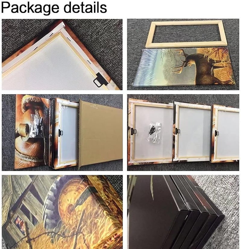 Tucocoo Colorful Graffiti Money Canvas Wall Art - Image 5