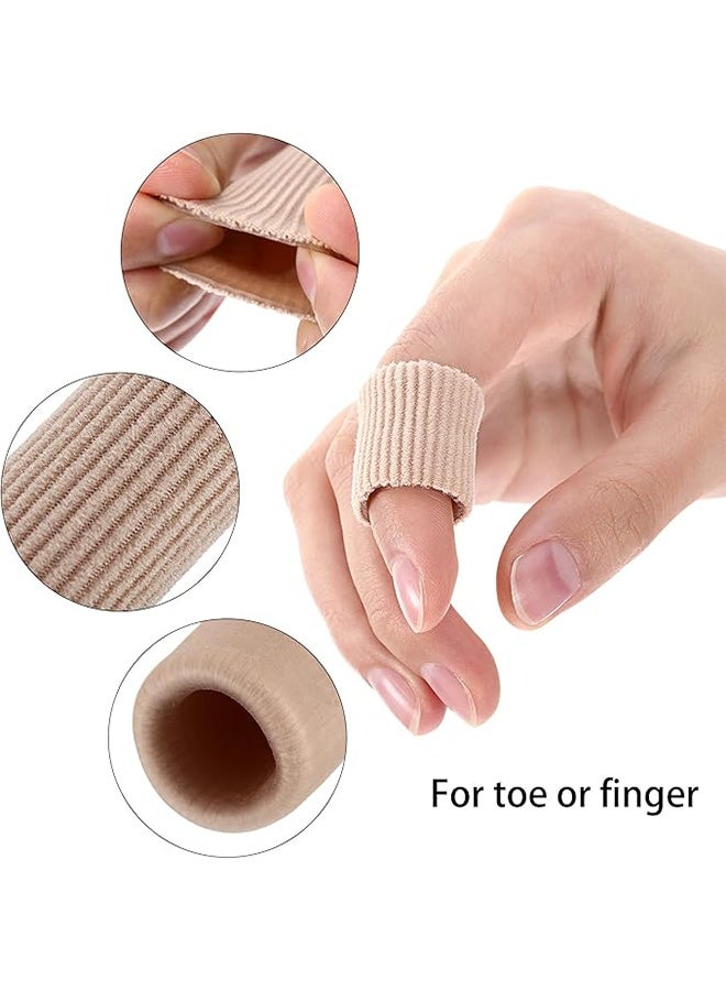Generic 24-Pieces Toe Protection Tubes, Toe Spacers for Bunion Blisters, Relief Friction Pain and More, Cushions Corns Blisters Calluses Toes and Fingers 3 Size S, M, L  - Image 3