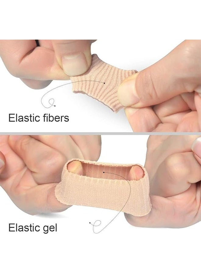 Generic 24-Pieces Toe Protection Tubes, Toe Spacers for Bunion Blisters, Relief Friction Pain and More, Cushions Corns Blisters Calluses Toes and Fingers 3 Size S, M, L  - Image 4