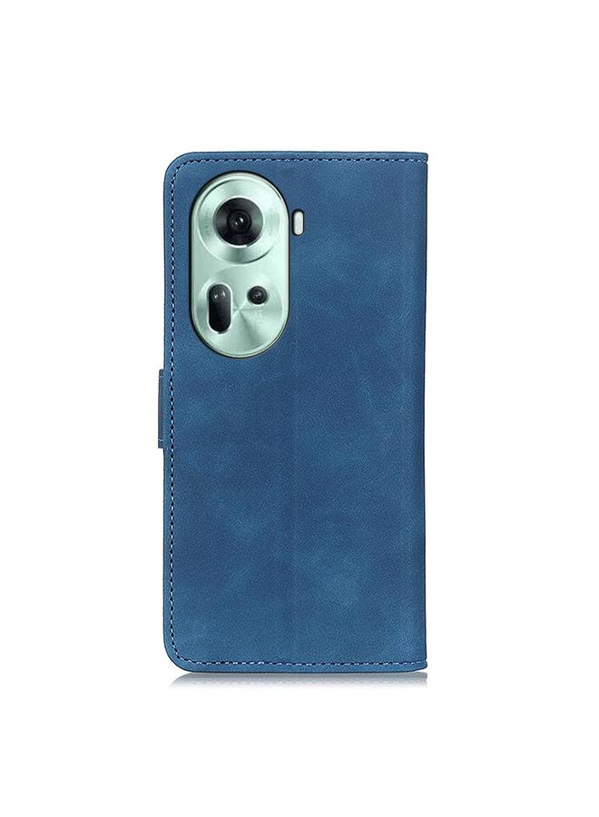 اس-توب جراب هاتف OPPO Reno11 5G Global KHAZNEH جراب هاتف جلدي قابل للطي بملمس كلاسيكي - Image 4