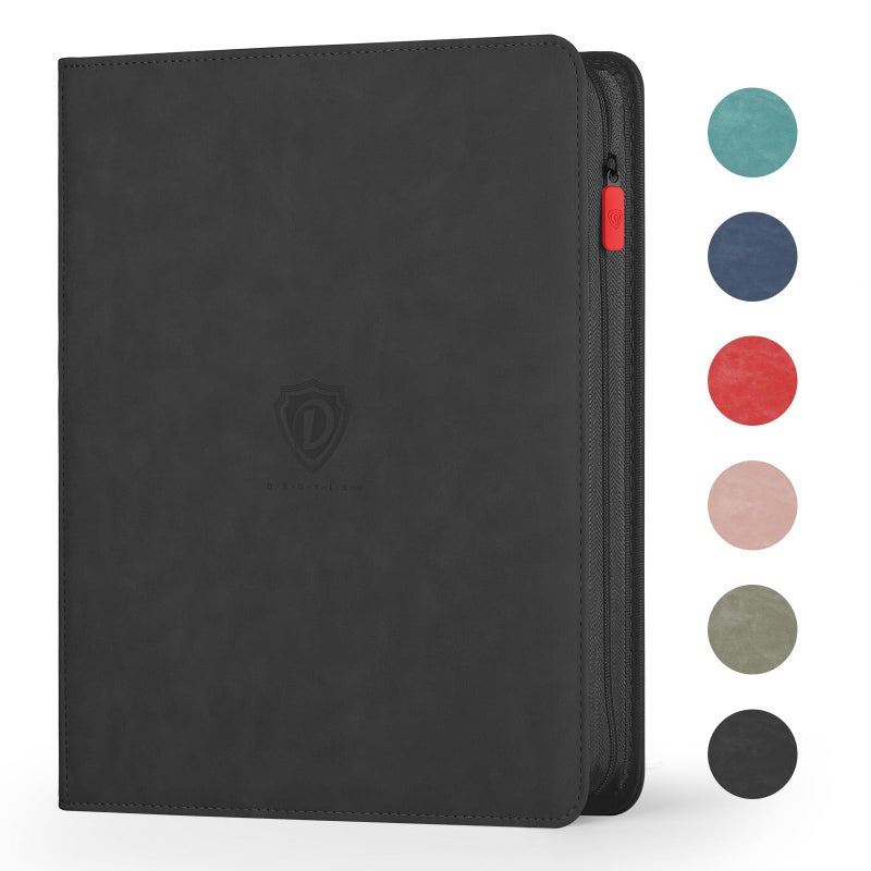 Deoyibu 9 Pocket Card Binder360 Pockets Trading Card BinderDouble Sided Pocket Collection BinderCard Folder for MTGTCGGame CardsSport CardsBlack - Image 2