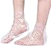 Damsale 200PCS Clear Plastic Disposable Booties, Paraffin Bath Liners for Foot Pedicure Hot Spa Wax Treatment, Larger Thicker Thermal Therapy Feet Covers Bags Plastic Socks Liners - Image 2