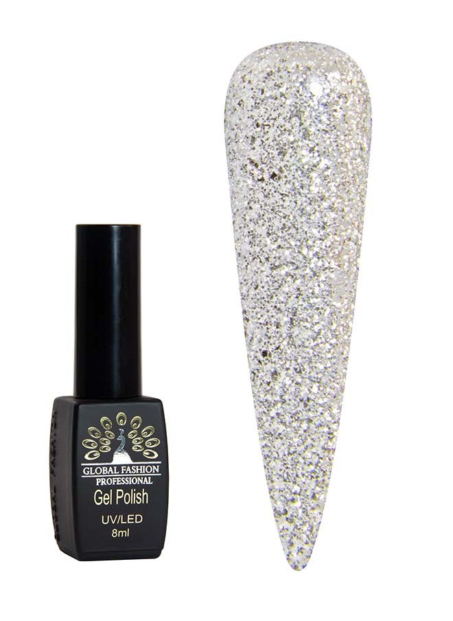 GLOBAL FASHION Black Elite Gel Polish  132 Colors Of Long-Lasting Elegance - 8Ml  157  - Image 1