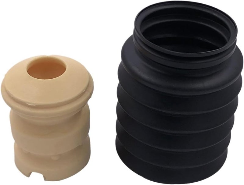 QASULER Car Front Shock Absorber Buffer Rubber Boot Set - Image 1