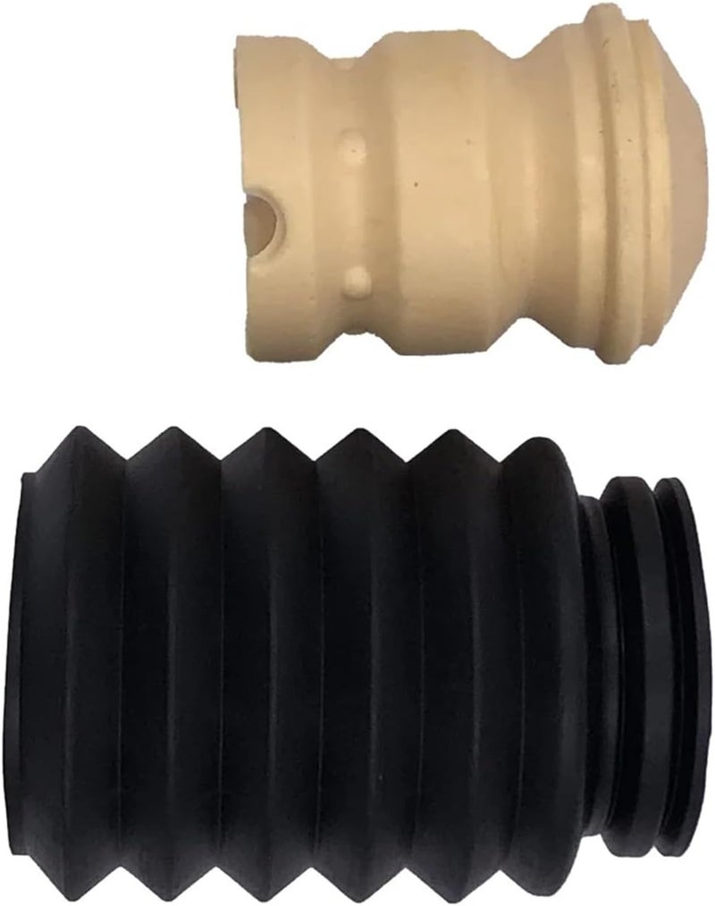 QASULER Car Front Shock Absorber Buffer Rubber Boot Set - Image 4