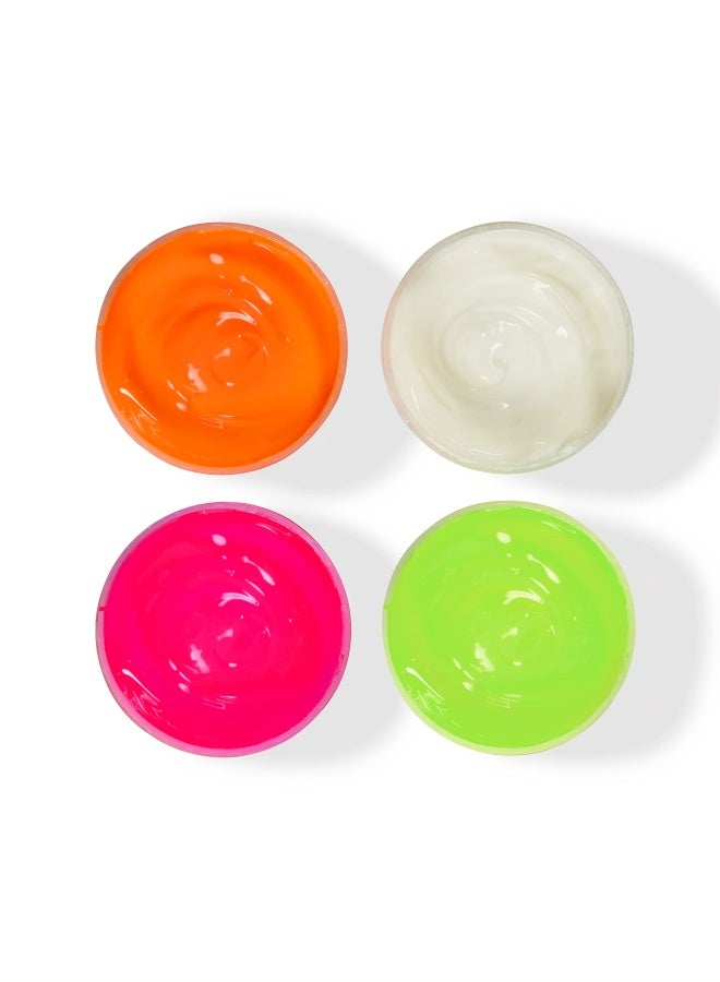 Speedball Sb45027 Glo  N Dark And Fluorescent Screen Printing Ink  4 Oz Jars  Set Of 4 - Image 2