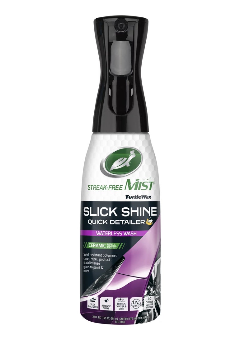 Turtle wax Mist Slick Shine Quick Detailer Waterless Wash - Image 1