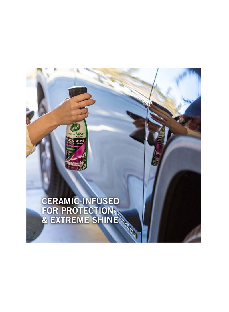 Turtle wax Mist Slick Shine Quick Detailer Waterless Wash - Image 2