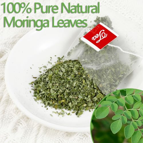ULTHMOK Premium Moringa Tea,135 Tea Bags/7.15OZ,100% Pure Moringa Leaves,Natural & No Additives. - Image 2