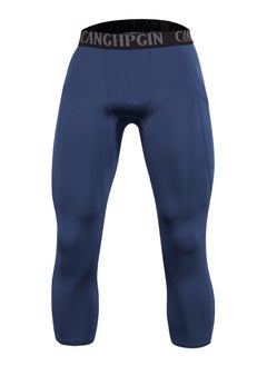 CANGHPGIN Men Quick Dry Breathable Sports Pant Blue  - Image 1