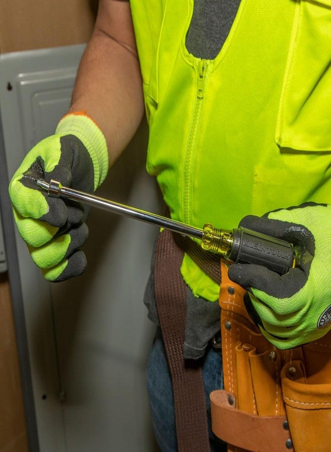 Klein Tools 646M Tool Set, Magnetic Nut Drivers Sizes 1/4 and 5/16-Inch, 6-Inch Shafts, 2-Piece - Image 4