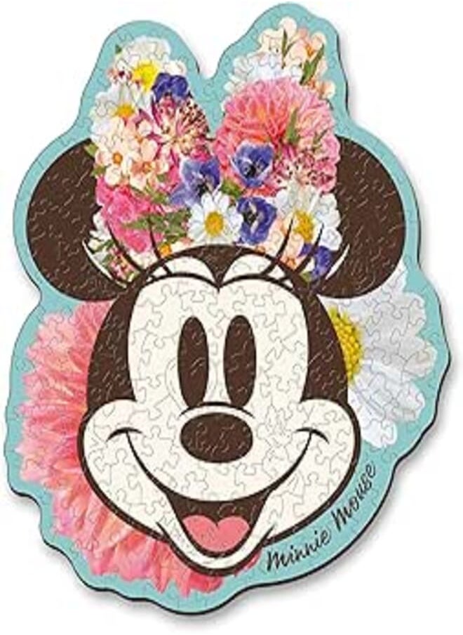 Trefl Trefl Puzzles - "160 Wooden Shaped Puzzles" - Stylish Minnie Mouse / / Disney Mickey Mouse and Friends FSC Mix 70% 20193 