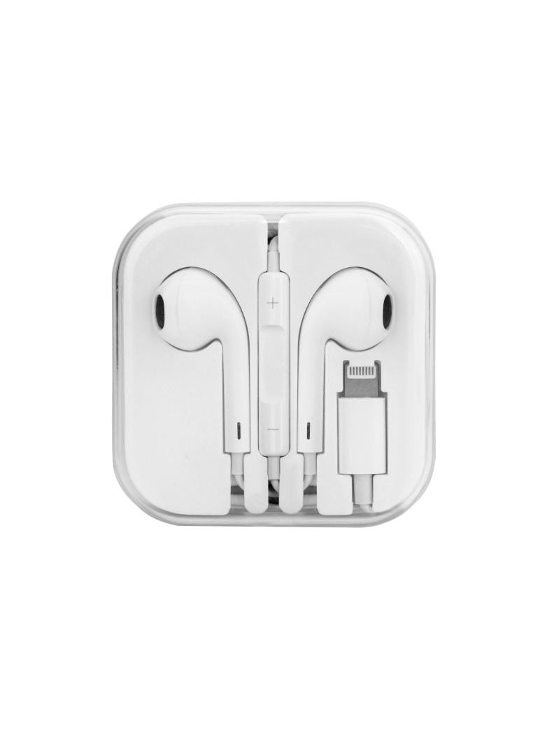 DCU TECNOLOGIC DCU Lightning Earphones for iPhone/iPad with Mic, Premium quality stereo, crystal clarity sound, white  - Image 2