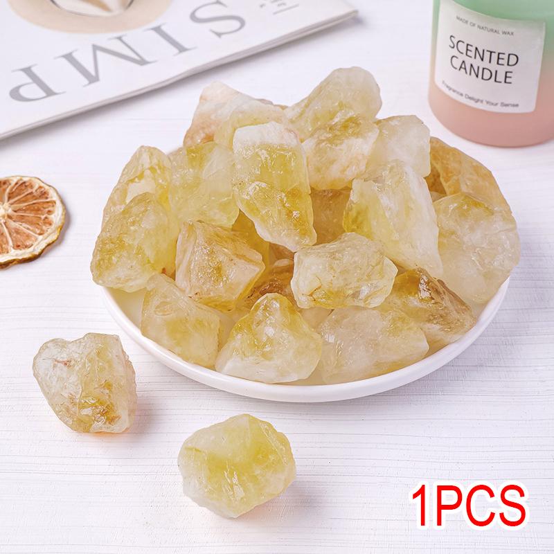 Individual size 2-4cm, 30g, natural citrine rough, irregular shape, DIY. - Image 4