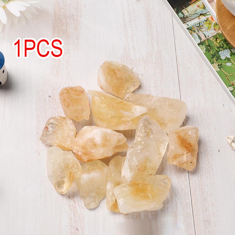 Individual size 2-4cm, 30g, natural citrine rough, irregular shape, DIY. - Image 3