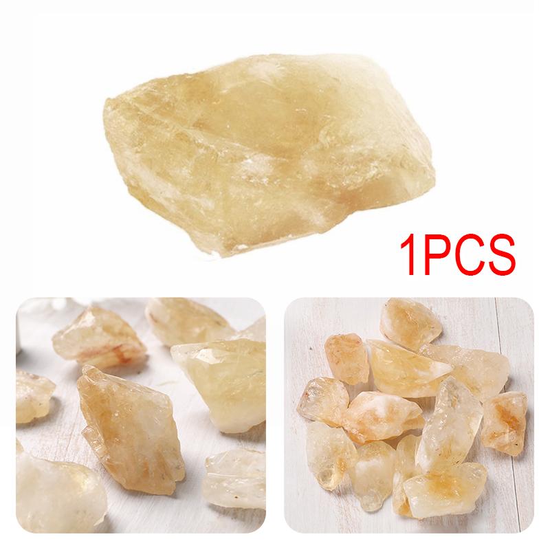 Individual size 2-4cm, 30g, natural citrine rough, irregular shape, DIY. - Image 2
