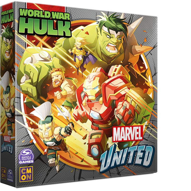 CMON Marvel United World War Hulk Expansion Tabletop Miniatures Strategy Game Cooperative Superhero Game for Kids Adults Ages 14 15 Players 45 Min Playtime Made by CMON - Image 3