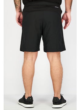 Adidas Men Sportswear Fit Brand Logo Training Shorts, Black  - Image 2