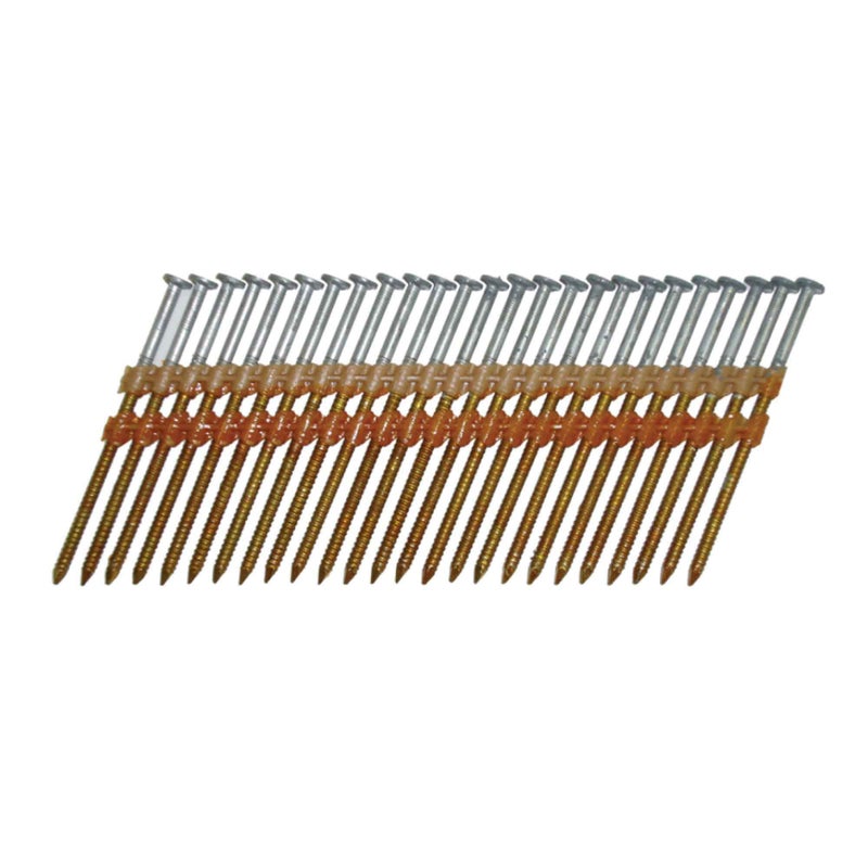 Metabo HPT مسامير تأطير متابو HPT | 2 بوصة × 0.113 | 21 درجة | رأس دائري كامل | مجلفن بالغمر الساخن | شق حلقي | 1,000 عدد | 20171SHPT - Image 1