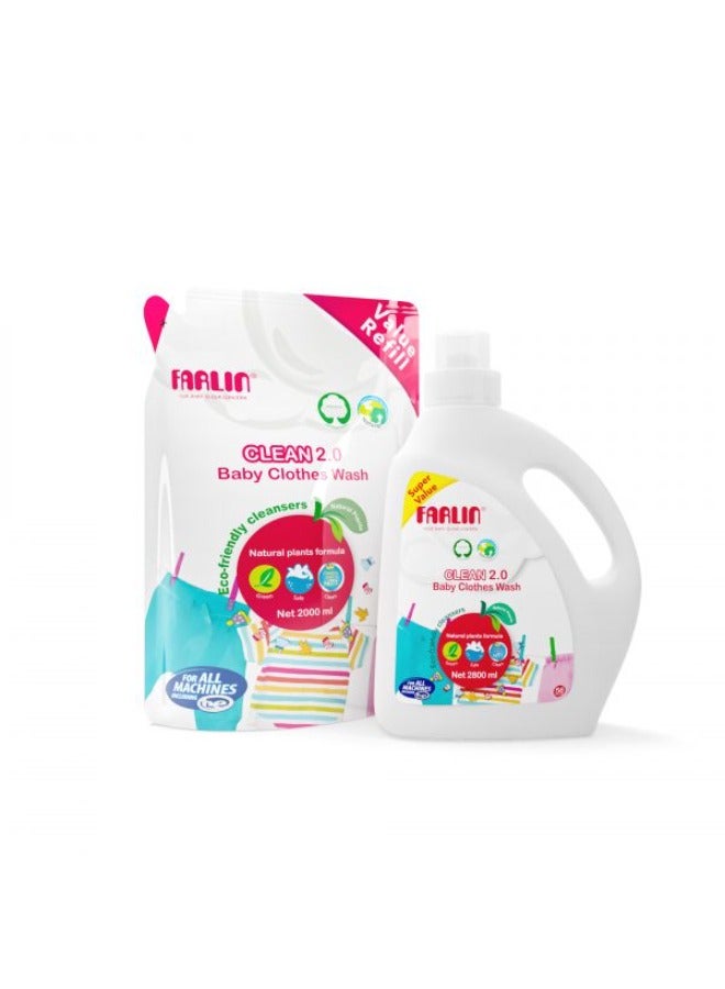 FARLIN منظف ملابس الأطفال 2000 مل إعادة تعبئة - Image 3