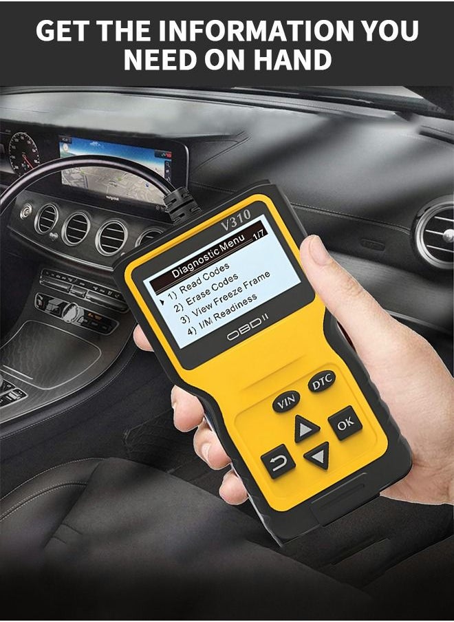 GROIC - Car OBD2 Scanner Code Reader,Professional Auto Engine Fault Code Read/Clear Scanner,CAN Diagnostic Scan Tool,Automobile Repair Tools - Image 1