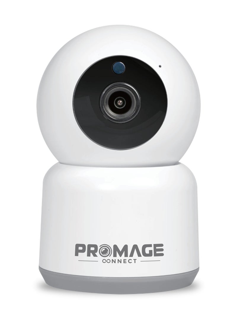 PROMAGE - Promage PC-I232-WL Smart Camera: Crystal-Clear 3MP Visuals, Wide PTZ Viewing, and Seamless WiFi Connectivity for Ultimate Home Security - Image 1
