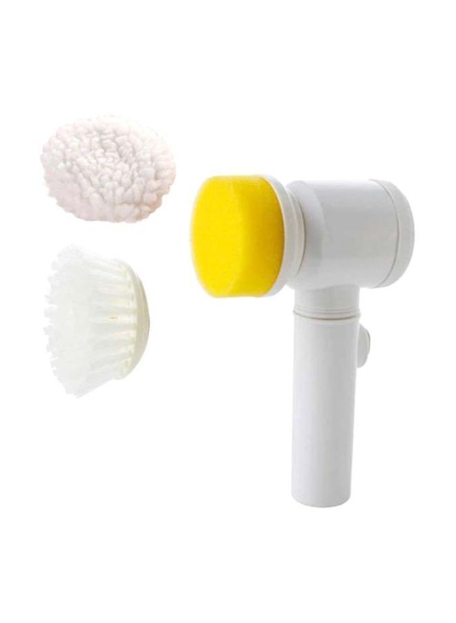 NIBEMINENT Wireless Electric Magic Cleaning Brush White - Image 1