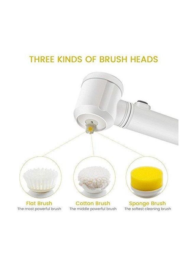 NIBEMINENT Wireless Electric Magic Cleaning Brush White - Image 2