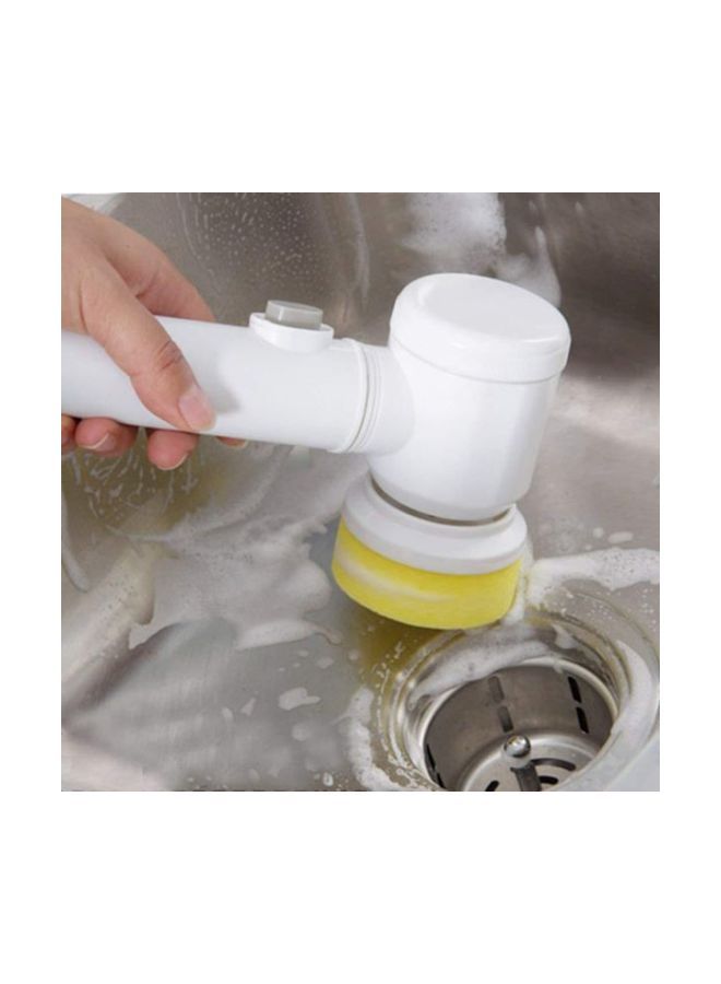 NIBEMINENT Wireless Electric Magic Cleaning Brush White - Image 4