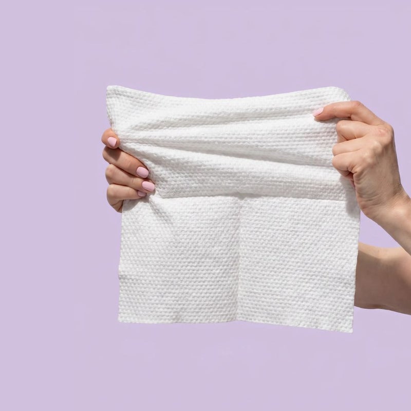 Bambuyu Bamboo Clean Face Towels - Disposable - Eco-friendly - Ultra soft - 50 Sheets - By Bambuyu - Image 3