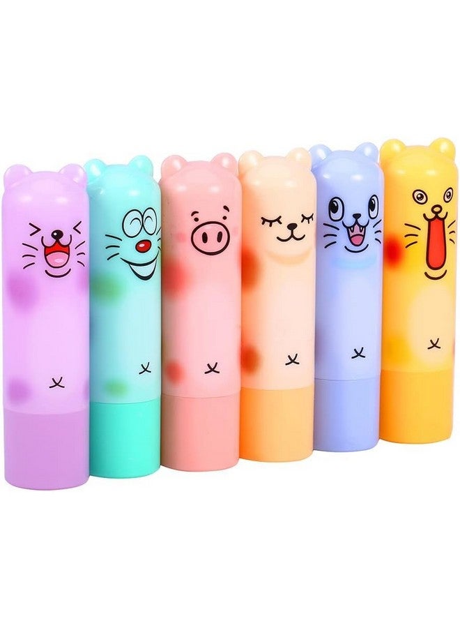 Calitate24 Natural Fruit Flavour Lip Balm for Dry Lips, 6-Hour Hydration Multi Flavour Shea Buter Lip Balm for Glossy Pink Lips, 1 Piece - Image 1