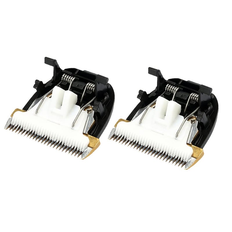 Rinakou 2 Pack Replacement Hair Clipper Timmer Blade Fit For Codos CP9600 CP9580 CHC960