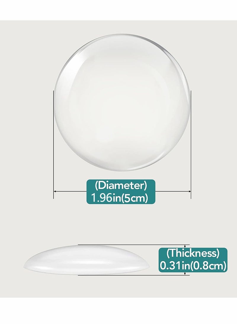 12 PCS Silicone Door Stopper Wall Protectors for Protecting Wall Door Handle Refrigerator Door - Image 2