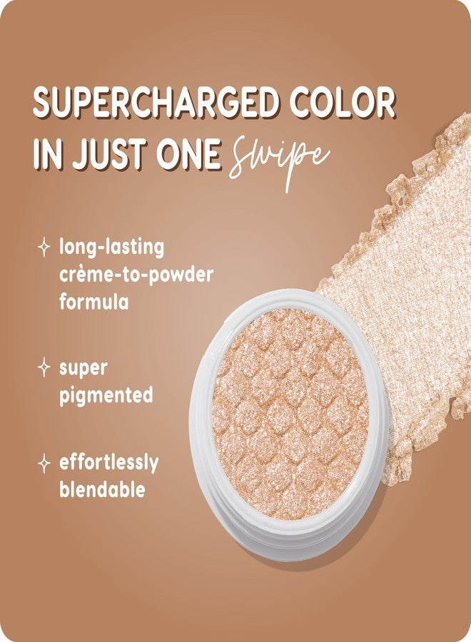 ColourPop Super Shock Shadow - High-Pigment, Crème-Powder Eye Makeup - Single Glitter Eyeshadow with Minimal Fallout and Unique Bouncy Texture - Ivory Eyeshadow - Mighty Morphin (0.07 oz) - Image 3