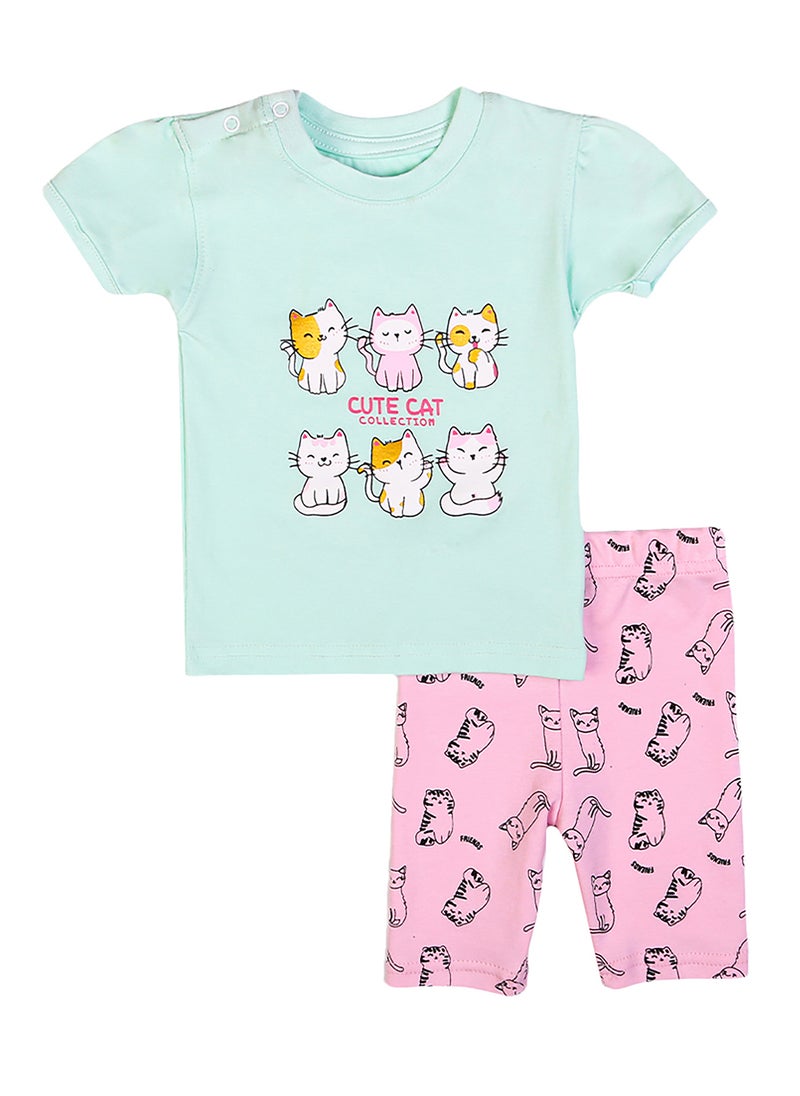 Zercon - Summer Pajama Set for Newborn Babies - Image 1