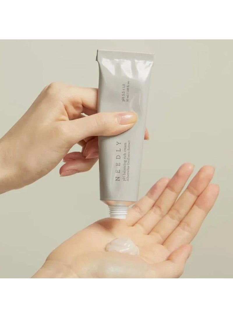 Needly pH Balancing Rich Cream Hydrating and Anti-Aging 50ml - Image 3