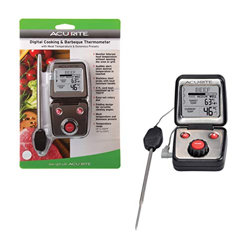 AcuRite 00277 Digital Cook Thermometer,Black - Image 2