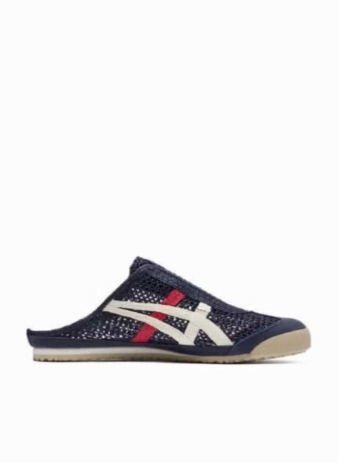 Onitsuka Tiger MEXICO 66 SABOT Summer Casual Slide Sandals - Navy Blue/White/Red - Image 1