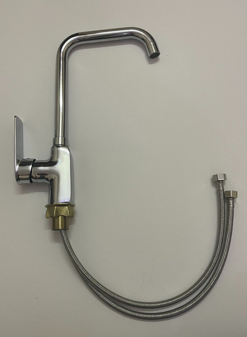 Kitchen Mixer Tap Kitchen Sink Faucets Hot and Cold Mixer Tap Made of Zinc Alloy Anti Rust