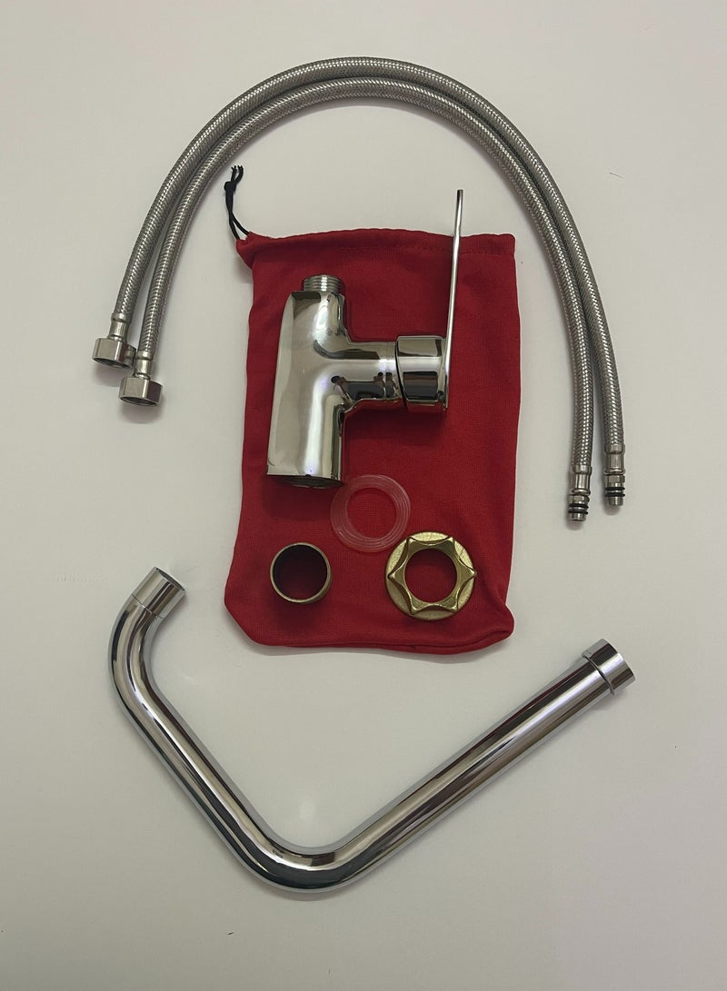Kitchen Mixer Tap Kitchen Sink Faucets Hot and Cold Mixer Tap Made of Zinc Alloy Anti Rust